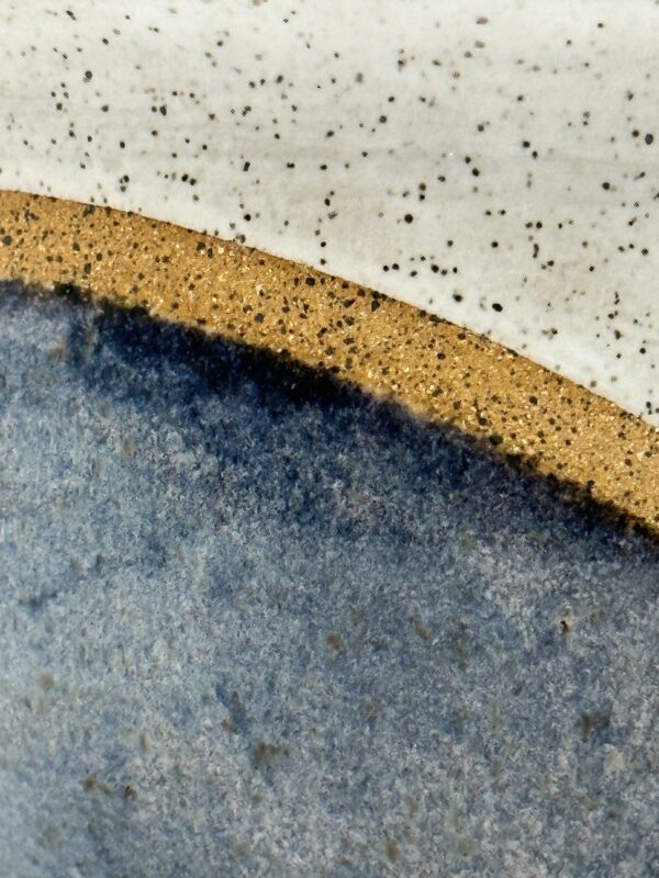 detail view of glazes