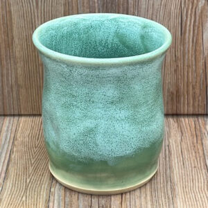 Medium Aqua Stoneware Thumbler