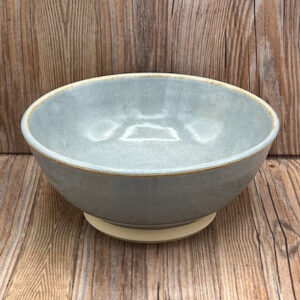 Medium Light Blue Stoneware Bowl